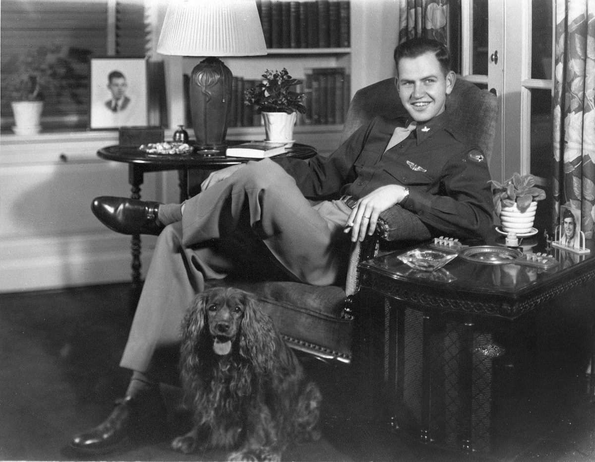 George W. Crittenden at Wichita home.