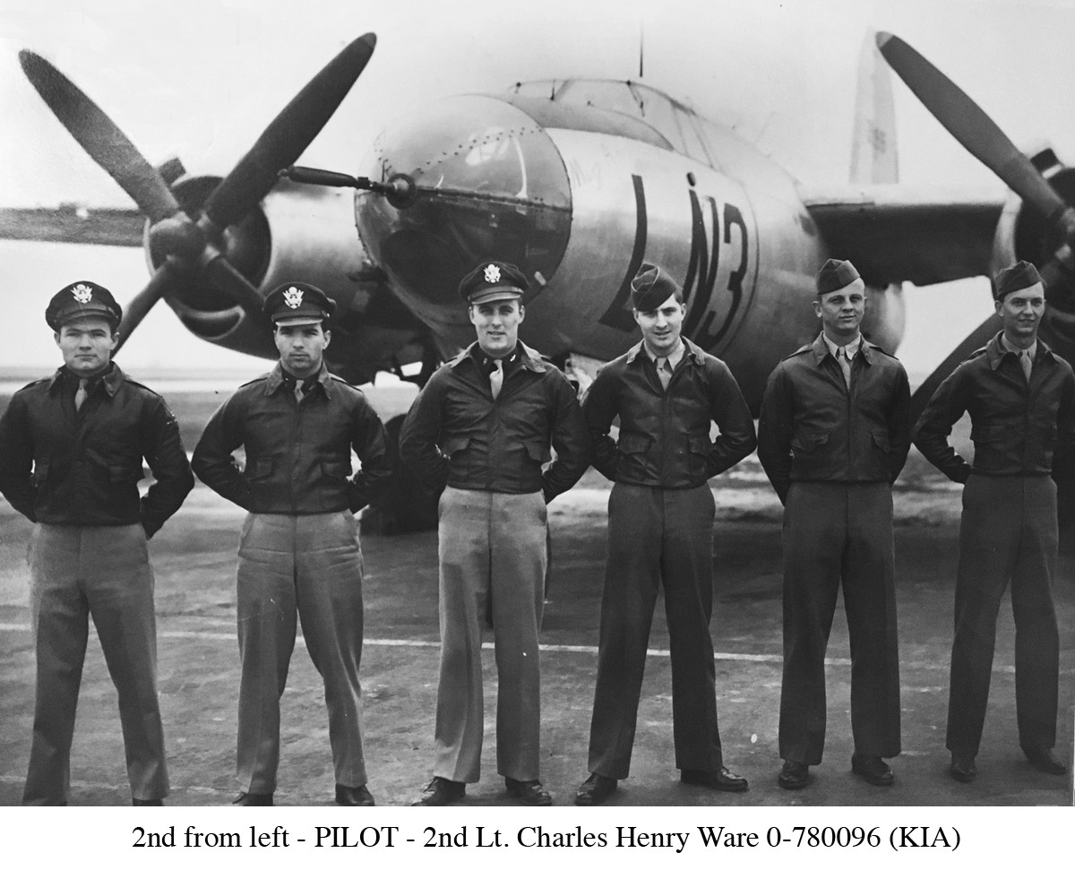 2nd Lt. Charles Henry Ware Jr. crew