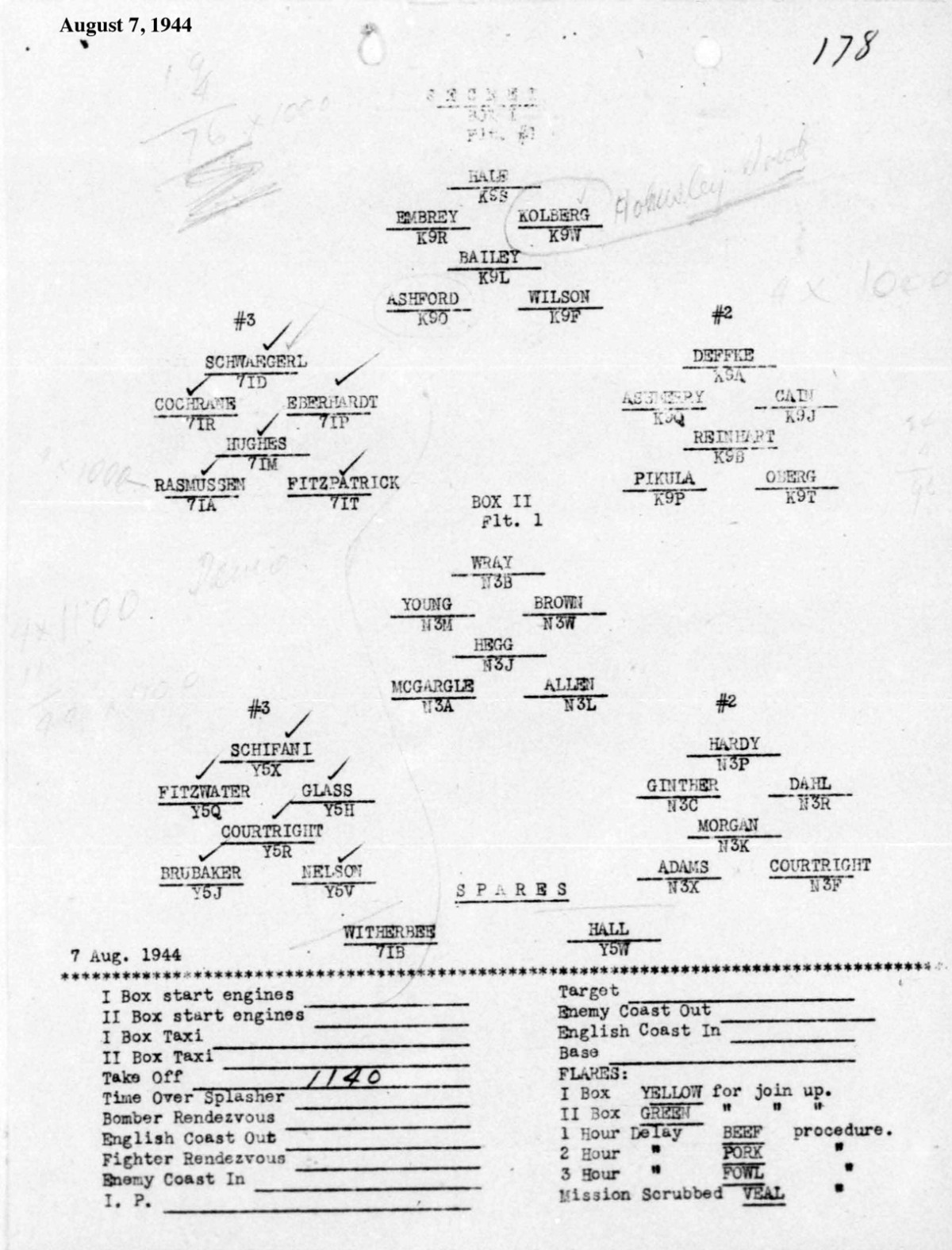 B0292 p1817 Aug 7, 1944 Form Ginther-Middleton