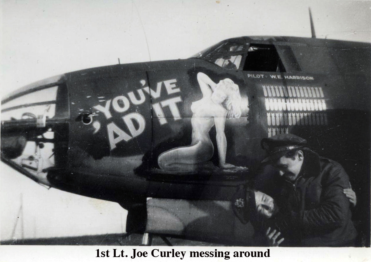 1st lt Joe Curley messing around