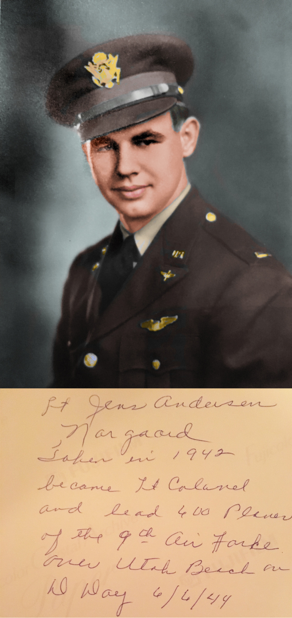 Norgaard portrait color Colorized copy